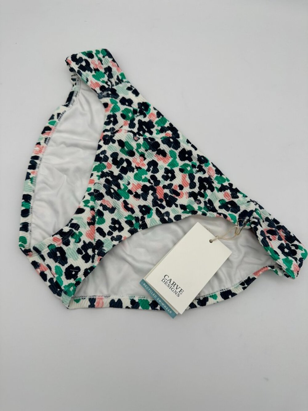 Carve Designs Womens Cardiff Floral Texture Bikini Swim Bottom Size Medium Bloom